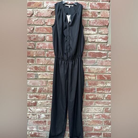 Collective Concepts Jumpsuit Workwear Sleeveless Black Small - Picture 2 of 9
